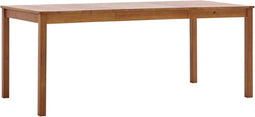 vidaXL - Eettafel - 180x90x73 - cm - grenenhout - honingbruin