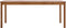 vidaXL - Eettafel - 180x90x73 - cm - grenenhout - honingbruin