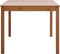 vidaXL - Eettafel - 180x90x73 - cm - grenenhout - honingbruin