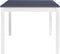 vidaXL - Eettafel - 180x90x73 - cm - grenenhout - wit - en - grijs
