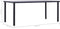 vidaXL - Eettafel - 180x90x75 - cm - MDF - zwart - en - betongrijs