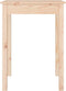 vidaXL - Eettafel - 55x55x75 - cm - massief - grenenhout