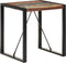 vidaXL - Eettafel - 70x70x75 - cm - massief - gerecycled - hout