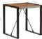vidaXL - Eettafel - 70x70x75 - cm - massief - gerecycled - hout