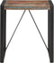 vidaXL - Eettafel - 70x70x75 - cm - massief - gerecycled - hout