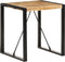 vidaXL - Eettafel - 70x70x75 - cm - massief - ruw - mangohout