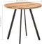 vidaXL - Eettafel - 80 - cm - massief - acaciahout