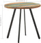 vidaXL - Eettafel - 80 - cm - massief - gerecycled - hout