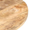 vidaXL - Eettafel - 80 - cm - ruw - mangohout