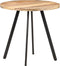 vidaXL - Eettafel - 80 - cm - ruw - mangohout