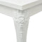 vidaXL - Eettafel - 80 - x - 80 - x - 76 - cm - hoogglans - wit