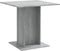 vidaXL - Eettafel - 80x80x75 - cm - bewerkt - hout - grijs - sonoma - eikenkleurig