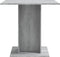 vidaXL - Eettafel - 80x80x75 - cm - bewerkt - hout - grijs - sonoma - eikenkleurig