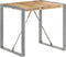 vidaXL - Eettafel - 80x80x75 - cm - ruw - mangohout