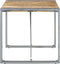 vidaXL - Eettafel - 80x80x75 - cm - ruw - mangohout