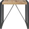 vidaXL - Eettafel - 80x80x75 - cm - ruw - mangohout
