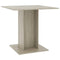 vidaXL - Eettafel - 80x80x75 - cm - spaanplaat - sonoma - eikenkleurig