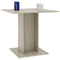 vidaXL - Eettafel - 80x80x75 - cm - spaanplaat - sonoma - eikenkleurig