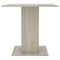 vidaXL - Eettafel - 80x80x75 - cm - spaanplaat - sonoma - eikenkleurig