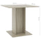 vidaXL - Eettafel - 80x80x75 - cm - spaanplaat - sonoma - eikenkleurig