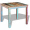 vidaXL - Eettafel - 80x82x76 - cm - massief - gerecycled - hout