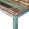 vidaXL - Eettafel - 80x82x76 - cm - massief - gerecycled - hout