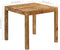vidaXL - Eettafel - 82x80x76 - cm - massief - mangohout