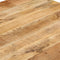 vidaXL - Eettafel - 82x80x76 - cm - massief - mangohout