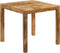 vidaXL - Eettafel - 82x80x76 - cm - massief - mangohout