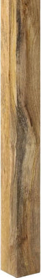 vidaXL - Eettafel - 82x80x76 - cm - massief - mangohout