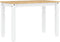 vidaXL - Eettafel - Corona - 112x60x75 - cm - massief - grenenhout - wit