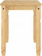 vidaXL - Eettafel - Corona - 112x60x75 - cm - massief - grenenhout