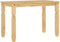 vidaXL - Eettafel - Corona - 112x60x75 - cm - massief - grenenhout