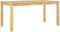 vidaXL - Eettafel - Corona - 160x80x75 - cm - massief - grenenhout