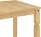 vidaXL - Eettafel - Corona - 160x80x75 - cm - massief - grenenhout
