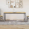 vidaXL - Eettafel - Corona - 180x90x75 - cm - massief - grenenhout - grijs