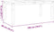 vidaXL - Eettafel - Corona - 180x90x75 - cm - massief - grenenhout