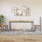 vidaXL - Eettafel - Corona - 180x90x75 - cm - massief - grenenhout - grijs