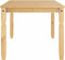 vidaXL - Eettafel - Corona - 180x90x75 - cm - massief - grenenhout