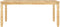 vidaXL - Eettafel - Corona - 180x90x75 - cm - massief - grenenhout