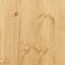 vidaXL - Eettafel - Corona - inklapbaar - massief - grenenhout - wit