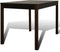vidaXL - Eettafel - met - 4 - stoelen - hout - bruin