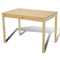 vidaXL - Eettafel - met - 4 - stoelen - hout - naturel