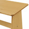 vidaXL - Eettafel - met - bankje - REINE - massief - grenenhout - honingbruin