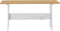 vidaXL - Eettafel - met - bankje - REINE - massief - grenenhout - honingbruin - en - wit