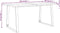 vidaXL - Eettafel - met - natuurlijke - rand - 160x80x75 - cm - massief - acaciahout