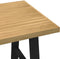 vidaXL - Eettafel - NOAIN - A-vormige - poten - 160x90x75 - cm - massief - hout