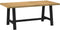 vidaXL - Eettafel - NOAIN - A-vormige - poten - 180x90x75 - cm - massief - hout