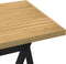 vidaXL - Eettafel - NOAIN - X-vormige - poten - 160x90x75 - cm - massief - hout
