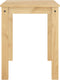 vidaXL - Eettafel - Panama - 117x60x75 - cm - massief - grenenhout